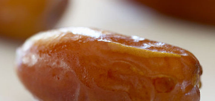 A close up of a date