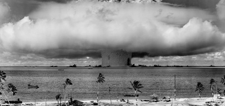 bomb exploding