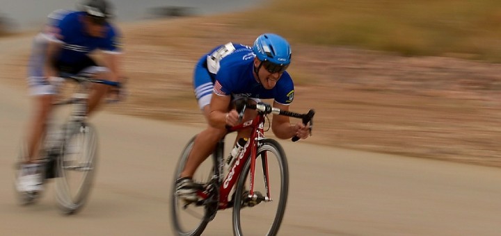Speeding cyclist