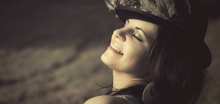 smiling woman