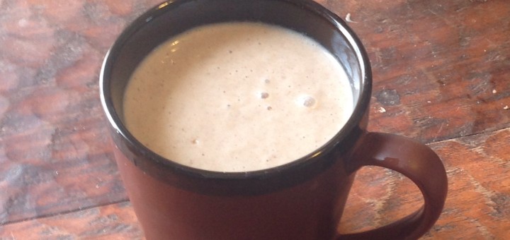 Glass of Chocolate Smoothie