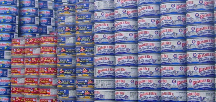 cans of tuna