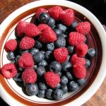 Blueberries and Raspberries