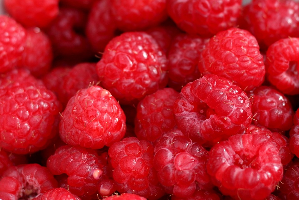 close up strawberries