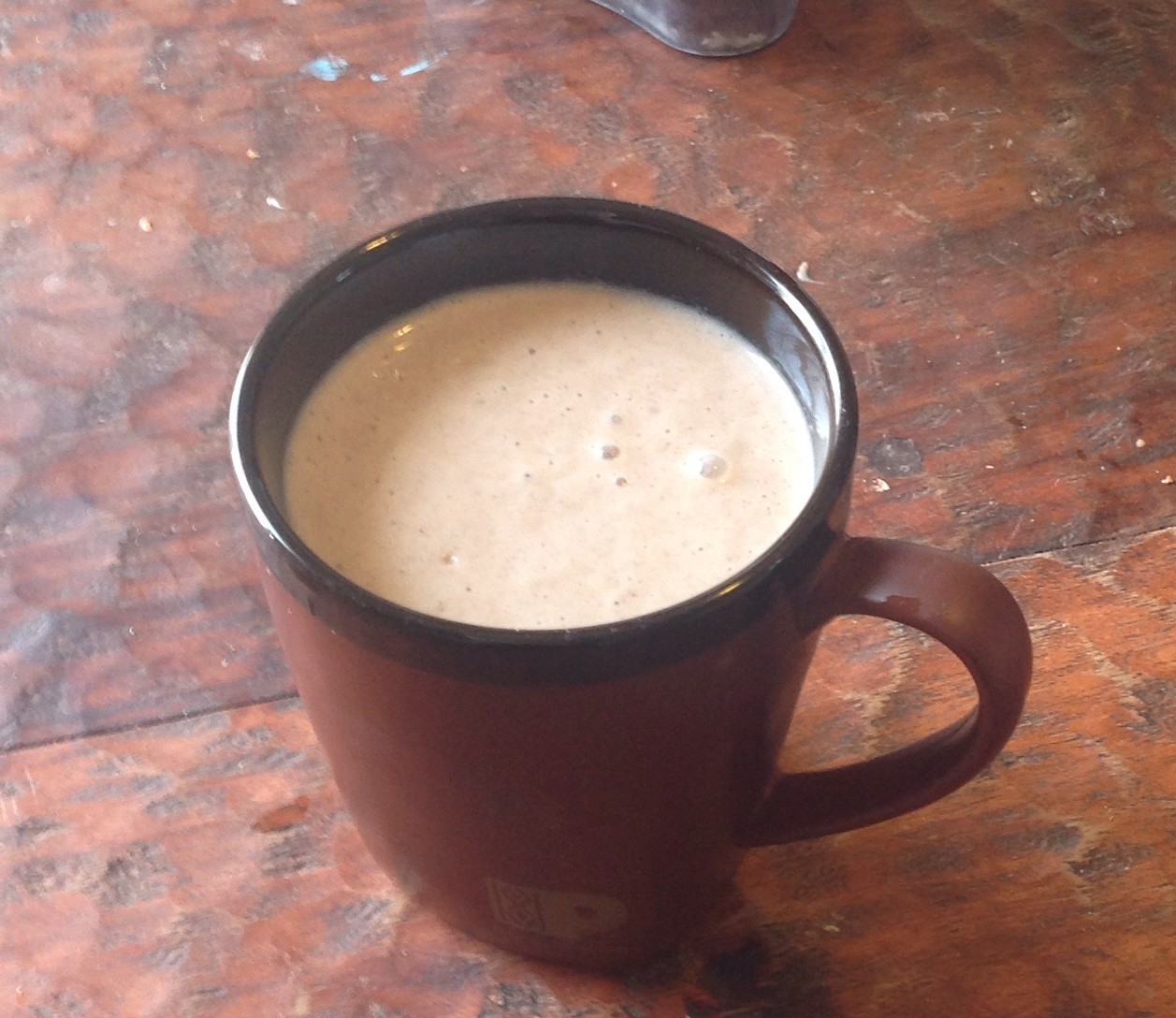 Glass of Chocolate Smoothie