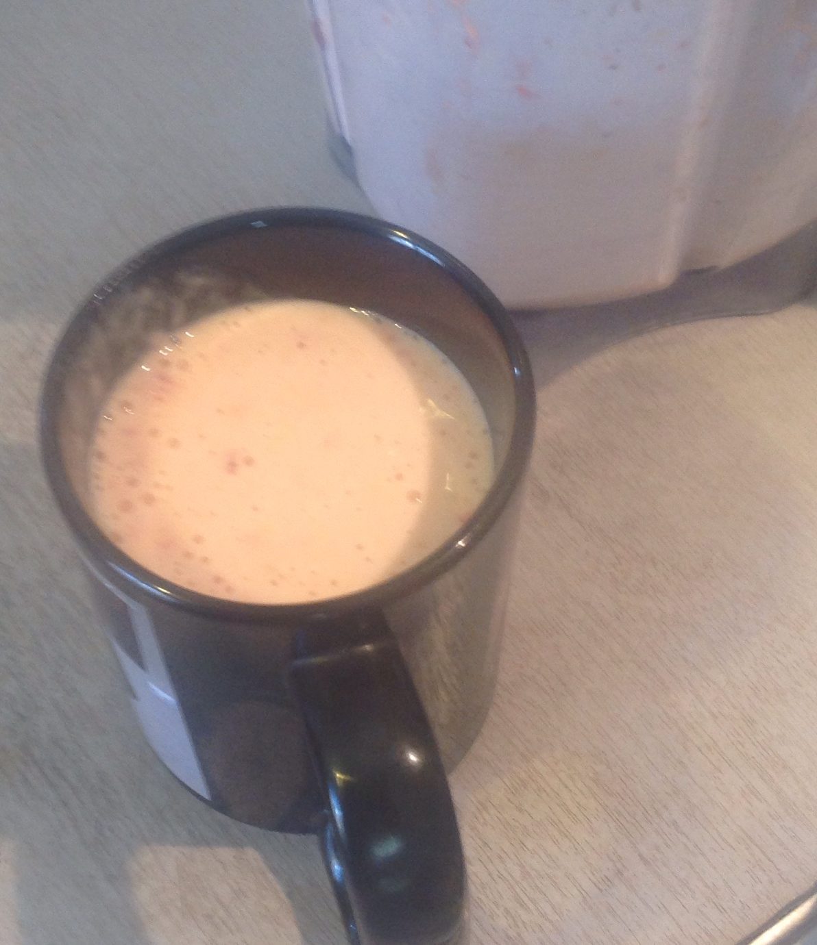 Nectarine Yogurt Smoothie - SmoothieGains