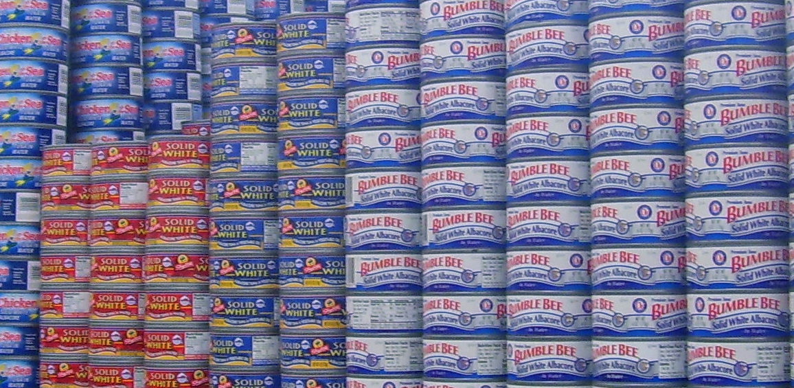 cans of tuna