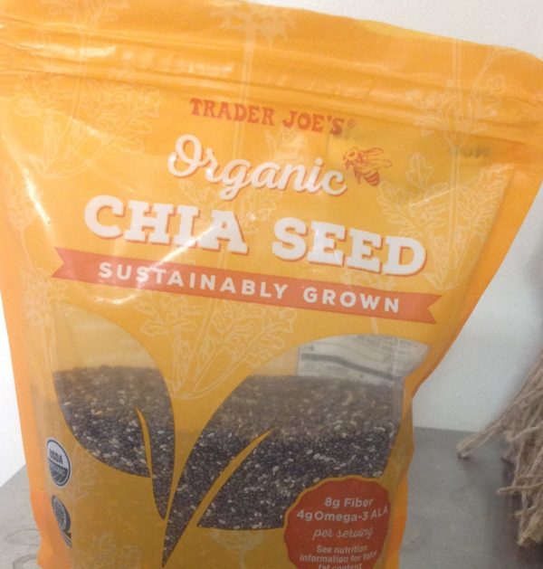 bag of chia seeds