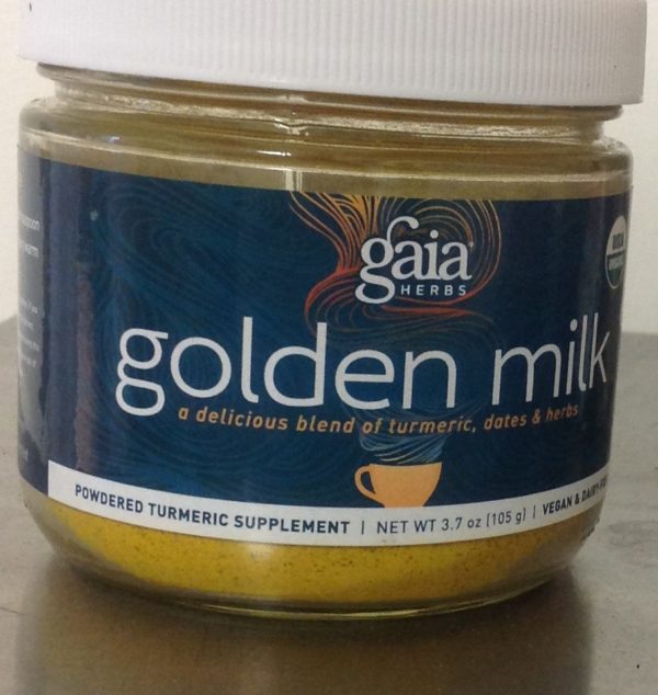 Golden Milk Jar