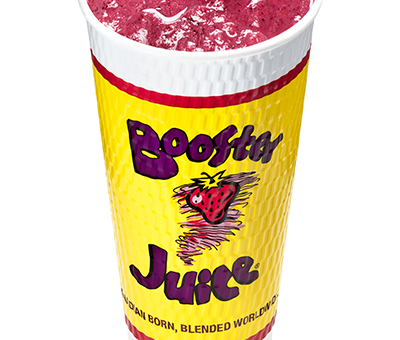 Booster Juice Smoothie